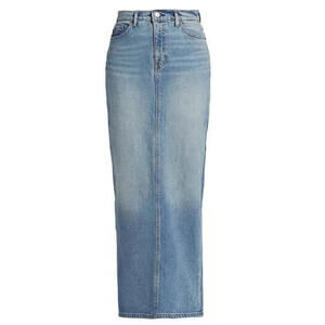 NEW,  Reformation Daria in Merritt Denim Jean Maxi Skirt Size 31 #P3759